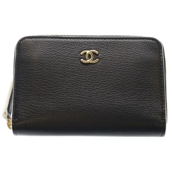 シャネル⭐︎ケース　ミニ財布 CHANEL（シャネル） ココマーク ジップコインケース ミニ財布 ブラック