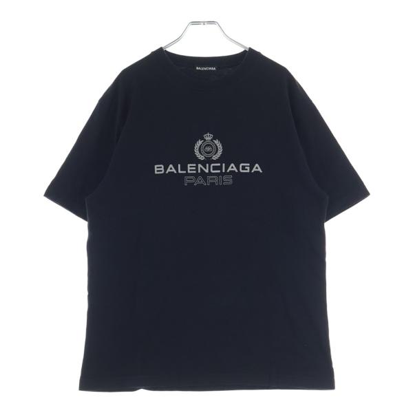 BALENCIAGA（バレンシアガ） フロントロゴプリント 半袖Tシャツ