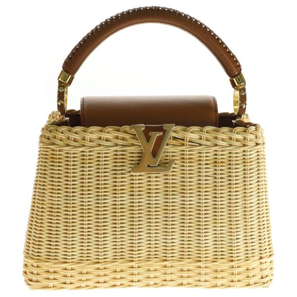 もこ　ルイヴィトン カプシーヌ BB ラタン　カゴバッグ LOUIS VUITTON（ルイ・ヴィトン） カプシーヌBB ラタン 2WAYバッグ