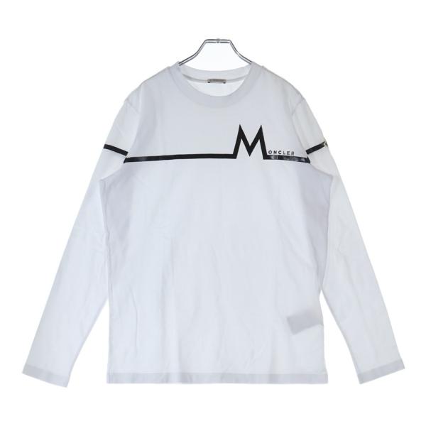 MONCLER（モンクレール） 22AW ワッペン ラバーロゴプリント クルー