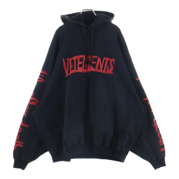 VETEMENTS（ヴェトモン） WORLD TOUR HOODIE ワールドツアー フロント 