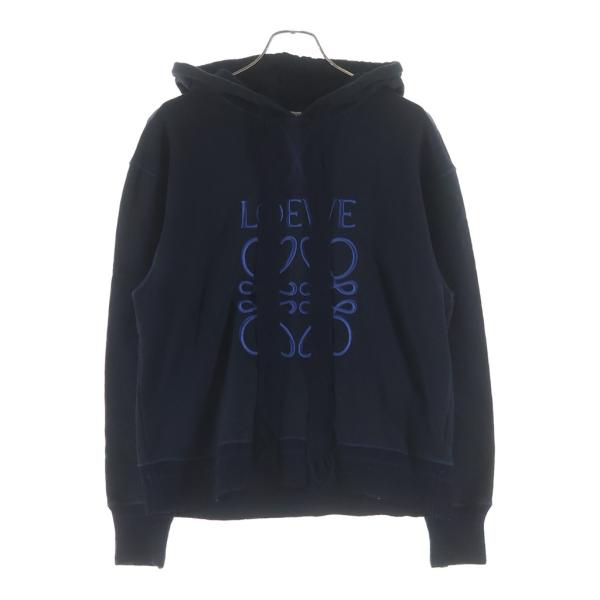 LOEWE（ロエベ） 刺繍アナグラムロゴ パーカー ネイビー 1722939