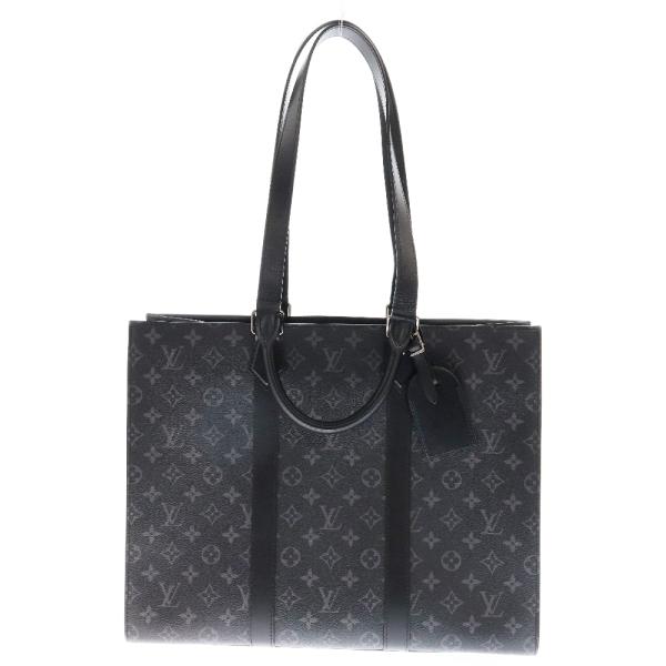 未使用級　ルイヴィトン　モノグラム　エクリプス　サックプラ24H ハンドバッグ LOUIS VUITTON ルイヴィトン モノグラムエクリプス サックプラ
