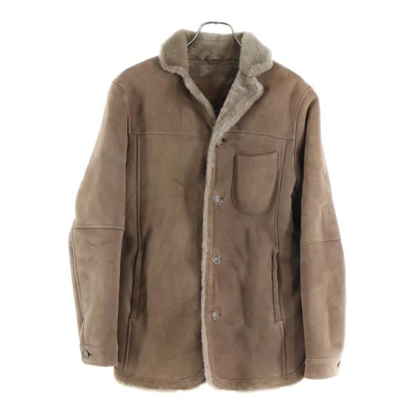 EMMETI（エンメティ） スエード シアリングムートン 4B ジャケット