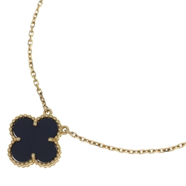 Van Cleef & Arpels ヴィンテージアルハンブラ オニキス ネックレス