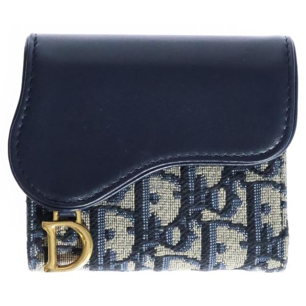 Christian Dior クリスチャンディオール サドル ロータスウォレット