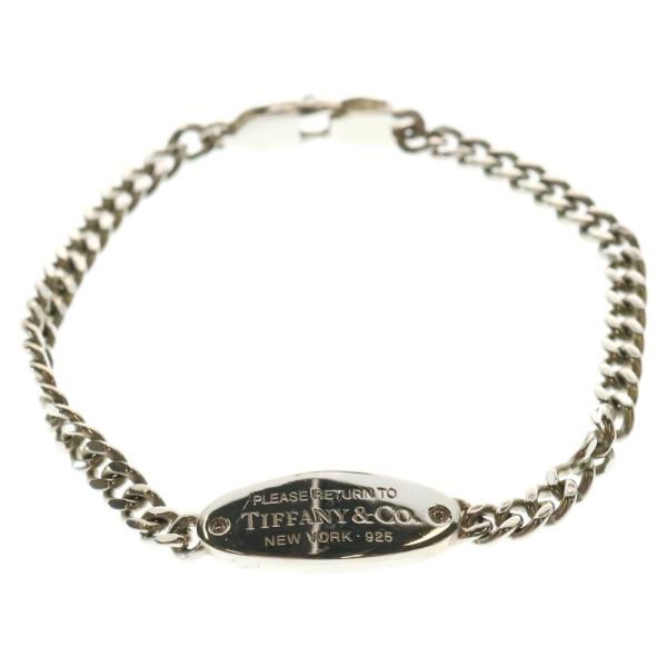 美品 ティファニー リターントゥ オーバル ブレスレット シルバー925 ティファニー リターントゥオーバル ブレスレット シルバー925 - メルカリ