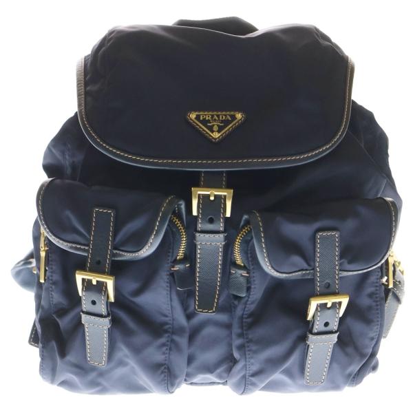 PRADA（プラダ） テスート リュックサック バックパック ネイビー