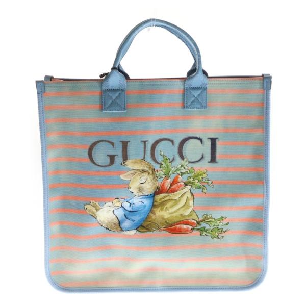 GUCCI（グッチ） ×ピーターラビット チルドレンズ キャンバス トート
