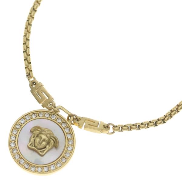 VERSACE メデューサラインストーンネックレス VERSACE（ヴェルサーチェ） ヴェルサーチ メデューサ ラインストーン