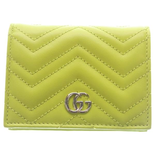 GUCCI（グッチ） GGマーモント コンパクトウォレット 二つ折り財布