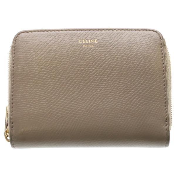 CELINE（セリーヌ） コンパクトウォレット ミニ財布 ベージュ ブラウン