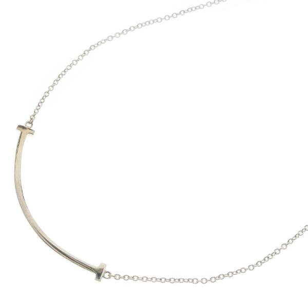 TIFFANY&Co ティファニー Tスマイル スモール ネックレス シルバー