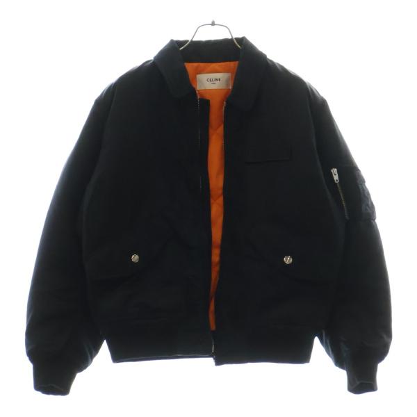 CELINE（セリーヌ） ロゴワッペン ナイロンボンバージャケット