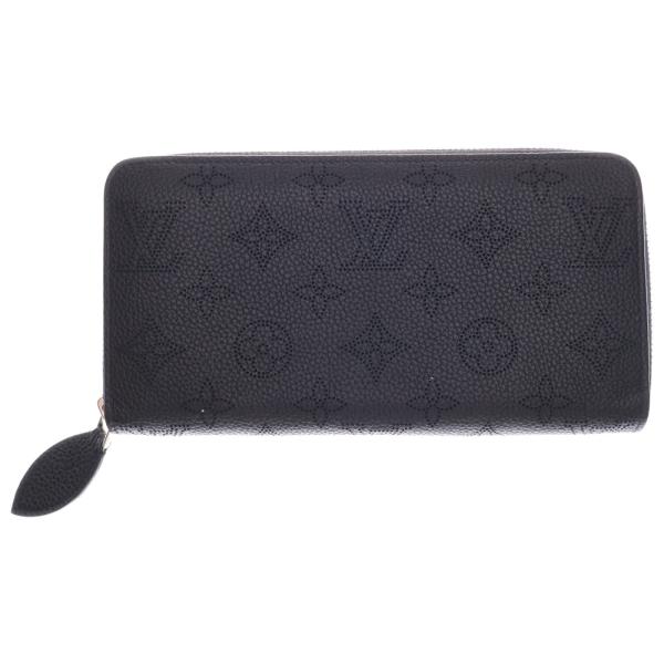 LOUIS VUITTON(ルイ・ヴィトン) モノグラム・マヒナ ジッピーウォレット ロングウォレット ラウンドファスナー 長財布 ジップウォレット マヒナ・レザー ミネラルブルー ライトブルー水色 ゴールド金具 M83489 レディース 40802169188【中古】【アラモード】 LOUIS VUITTON（ルイ・ヴィトン） モノグラムマヒナ ジッピー