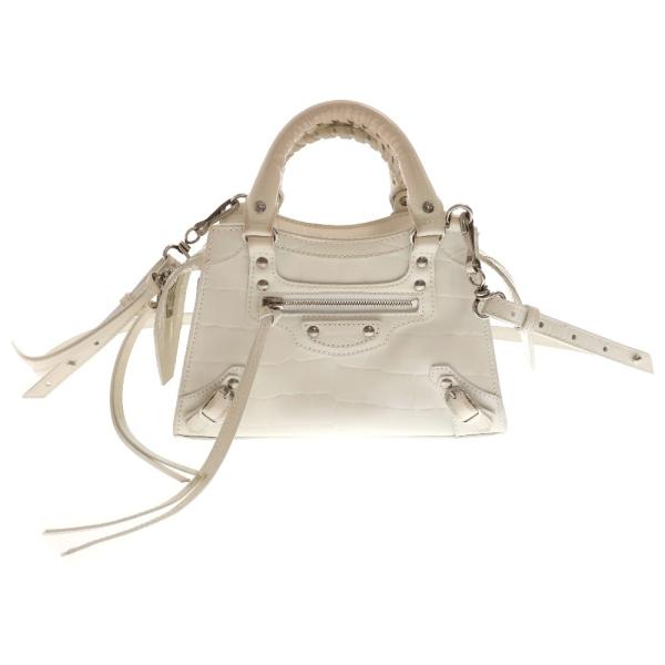 BALENCIAGA バレンシアガ ネオクラシックミニ 2way ホワイト BALENCIAGA バレンシアガ ネオクラシックミニ 2way ホワイト