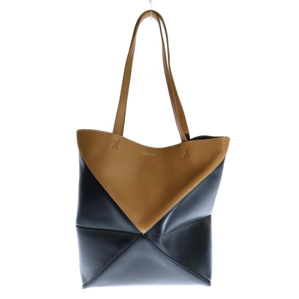 LOEWE（ロエベ） パズル フォルド ミニ トート ウォームデザート