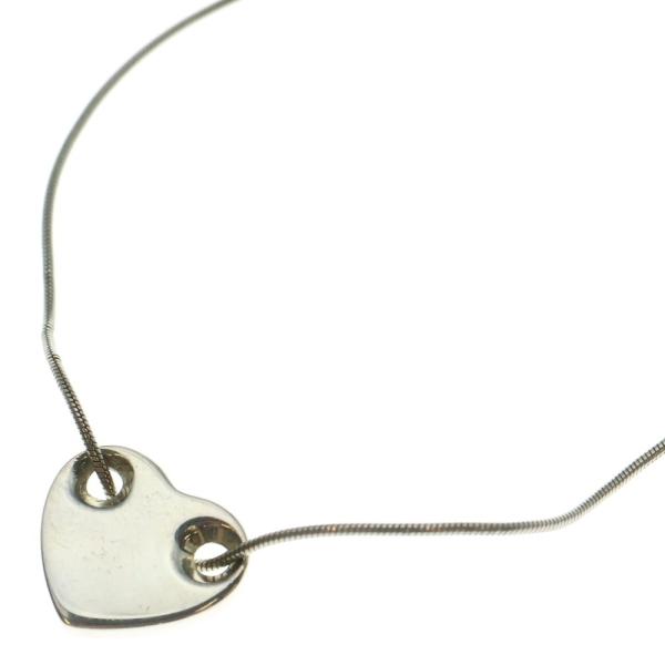 TIFFANY&Co ティファニー ハートプレート ネックレス ペンダント