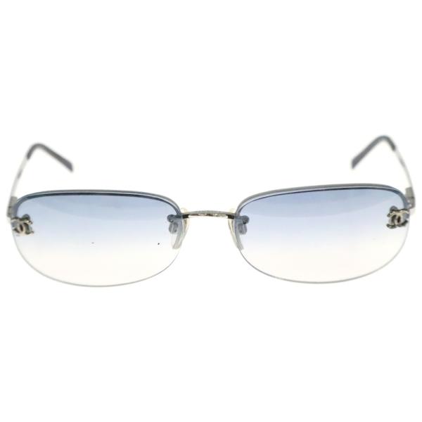 CHANEL（シャネル） ココマーク サングラス リムレス シルバーフレーム