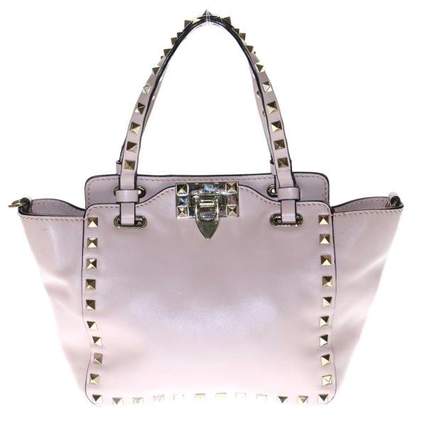 ヴァレンティノガラヴァーニ ハンドバッグ ロックスタッズ 2WAYバッグ