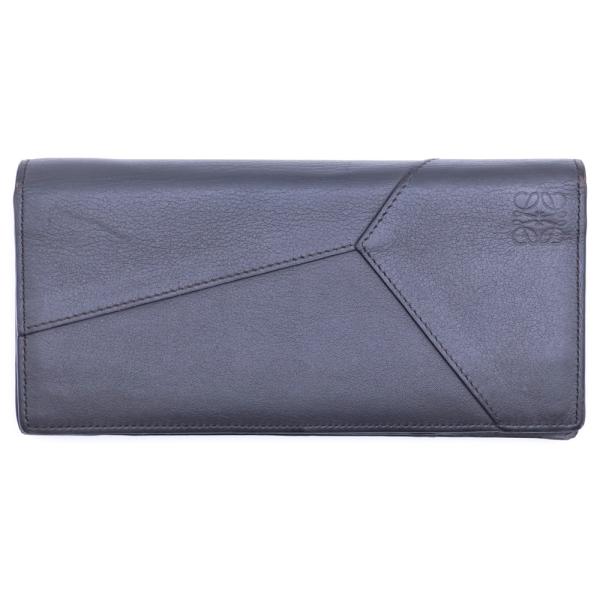 LOEWE（ロエベ） 二つ折り長財布 パズル ロングウォレット カード
