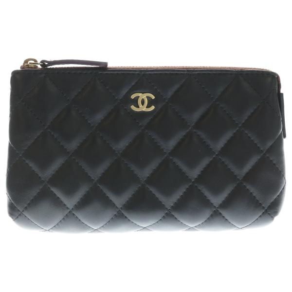 CHANEL（シャネル） マトラッセ ココマーク キルティング ポーチ
