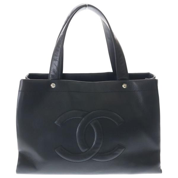 CHANEL（シャネル） ココマーク トートバッグ ハンドバッグ ブラック