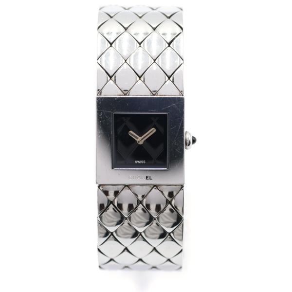 CHANEL（シャネル） マトラッセ 黒文字盤 クォーツウォッチ 腕時計