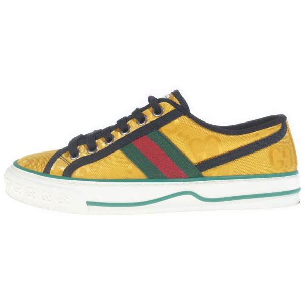 GUCCI グッチ Off the Grid Sneakers オフグリッド ローカットスニーカー イエロー 628709 レディース