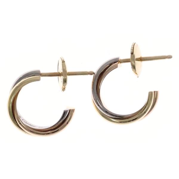 Cartier（カルティエ） トリニティ ピアス ミニ Au750 K18 ゴールド