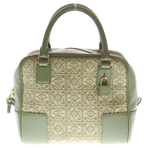 LOEWE（ロエベ） アマソナ19 ジャガード 2WAYバッグ ハンドバッグ