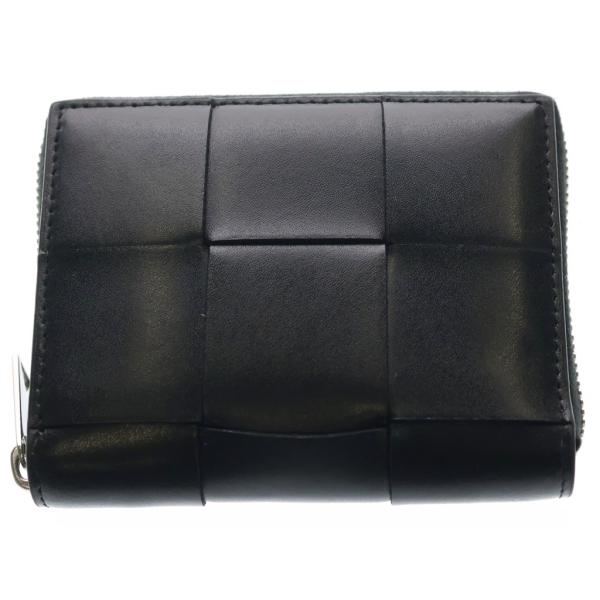 【極美品】BOTTEGA VENETA マキシイントレチャート　長財布　黒 BOTTEGA VENETA（ボッテガ・ヴェネタ） マキシイントレチャート 2