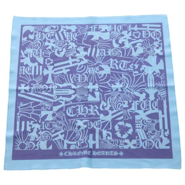 【新品】クロムハーツ 眼鏡ケース&メガネ拭き クロス Chrome Hearts CHROME HEARTS（クロムハーツ） アイウェアクロス 眼鏡拭き ブルー
