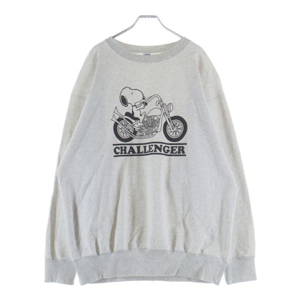 CHALLENGER（チャレンジャー） ×PEANUTS 26SS SNOOPY C/N SWEAT