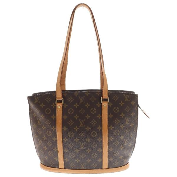 Louis Vuitton ブラウンレザートートバッグ 中古・古着通販】LOUIS VUITTON (ルイ ヴィトン) トートバッグ
