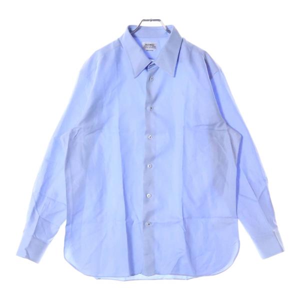 HERMES（エルメス） 長袖 ドレスシャツ カッターシャツ ブルー