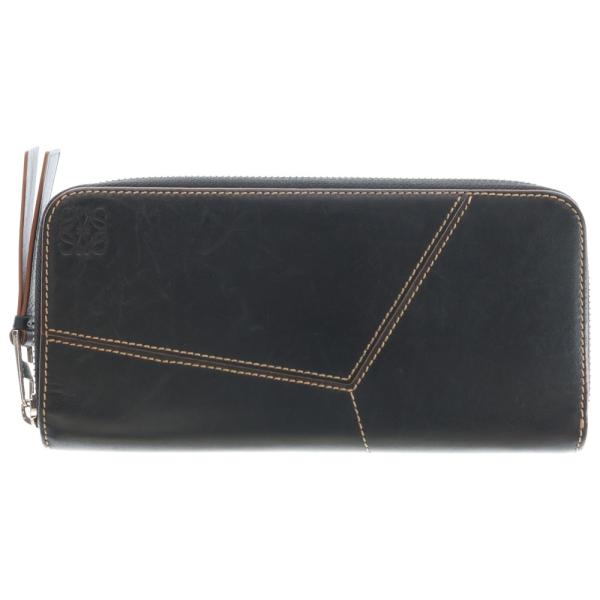 LOEWE（ロエベ） パズル ステッチ オープンウォレット ロング