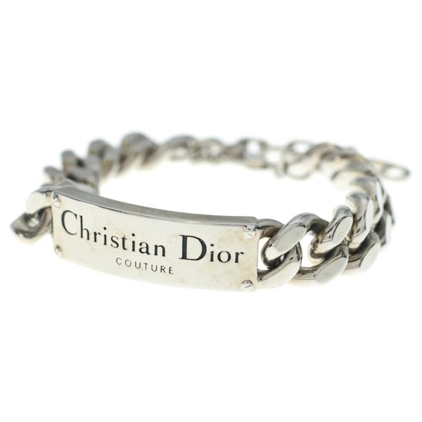Christian Dior（クリスチャン・ディオール） ロゴプレート チェーン
