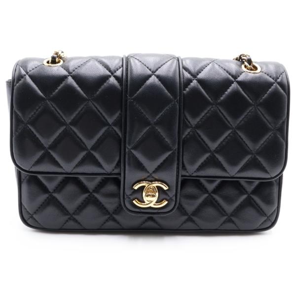 CHANEL（シャネル） マトラッセ23 ラムスキン ゴールド金具 チェーン