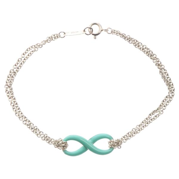 TIFFANY&Co ティファニー インフィニティブルー ブレスレット Ag925 SV  