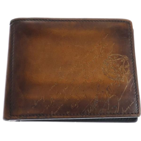 Berluti（ベルルッティ） カリグラフィ スクリット 二つ折り財布