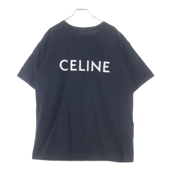 CELINE（セリーヌ） ロゴプリント クルーネック 半袖Tシャツ