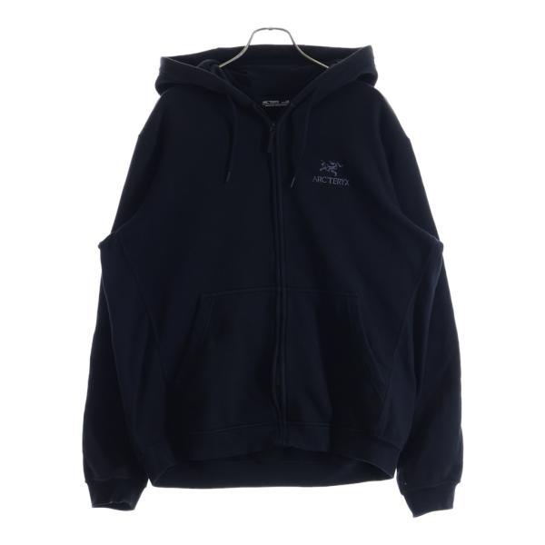 ARC'TERYX（アークテリクス） ロゴジップパーカー フーディー ブラック