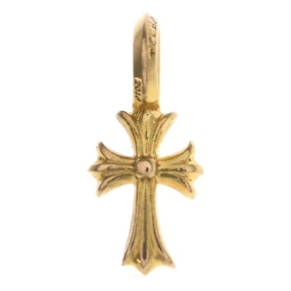 CHROME HEARTS クロムハーツ 22K STACK CH CROSS V2 CHクロススタックチャーム ペンダントトップ ゴールド BCA050 CHROME HEARTS（クロムハーツ） 22K STACK CH CROSS V2 CHクロス