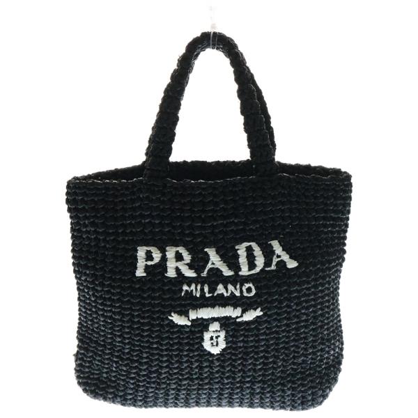 PRADA（プラダ） クロシェ トートバッグ ハンドバッグ ブラック