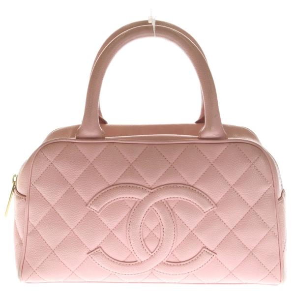 CHANEL（シャネル） ココマーク マトラッセ ミニボストンバッグ