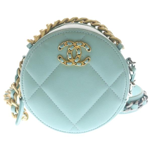 CHANEL（シャネル） シャネル19 ラウンド ショルダーバッグ ミニバッグ