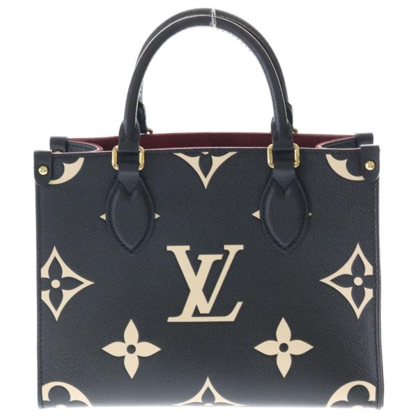 新品未使用ハンドバッグLVオンザゴーPMノベルティ黒 LOUIS VUITTON（ルイ・ヴィトン） モノグラムアンプラント オンザゴー