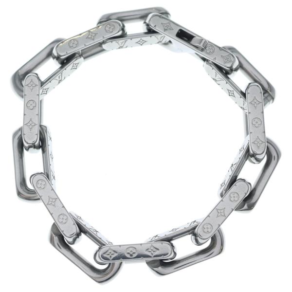 ルイヴィトン コリエ チェーンブレスレットM シルバー モノグラム M00308 LOUIS VUITTON（ルイ・ヴィトン） モノグラム コリエ チェーン