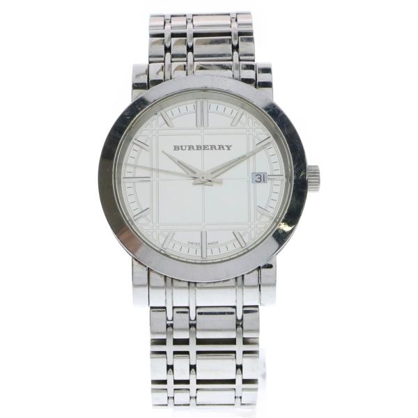 BURBERRY バーバリー 腕時計 BU1350 クオーツ シルバー メンズ BURBERRY バーバリー BU1350 シルバー文字盤 ステンレス SS/QZ